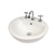 Aspire Unity Semi-Recess Round Basin 500X445 3Th White