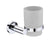 Aspire Unity Round Tumbler And Holder Chrome **23006**