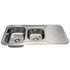 Aspire La Rosa 1 3/4 Bowl S/Steel Sink