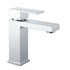 Aspire Unity **Square** Basin Mixer Chrome