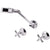 Aspire Zodiac Ii Chrome Shower Set **Tp1717**