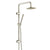 Aspire Unity Rail Shower Twinner Round C/P C/W Shower Head - Burdens Plumbing