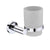 Aspire Unity Round Tumbler And Holder Chrome **23006** - Burdens Plumbing