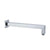 Aspire Unity Shower Wall Arm Square Brass 400mm - Burdens Plumbing