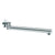 Aspire Unity Shower Wall Arm Swivel Round 380mm Chrome - Burdens Plumbing