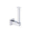 Aspire Unity **Square** Straight/Spare Toilet Roll Holder Cp **24 - Burdens Plumbing