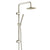 Aspire Unity Rail Shower Twinner Round C/P C/W Shower Head