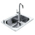 Aspire La Rosa 45 Litre Inset Tub C/W Bypass S/Steel